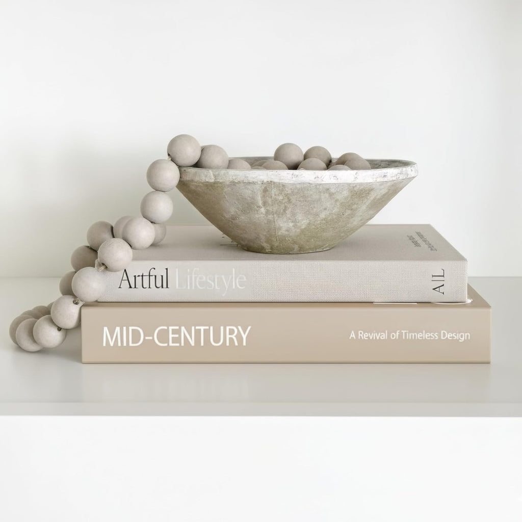 Modern Beige Storage Basket — Set of 2 - View 9