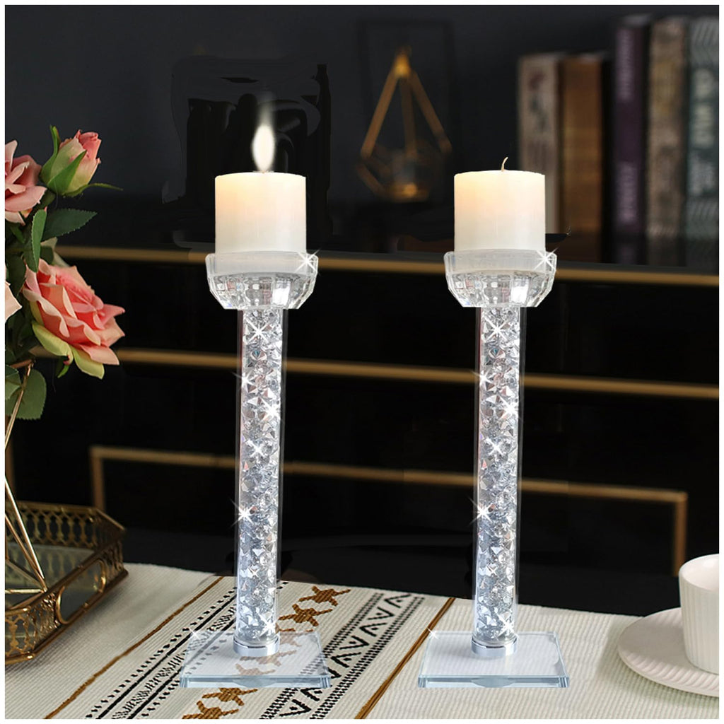 Luxe Glass Candle — 8.6"