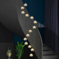 Luxe Black Chandelier — 14-Light — Black