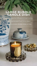 Modern Grey Candle - View 2