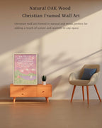 Blue Framed Wall Art — 16" - View 2