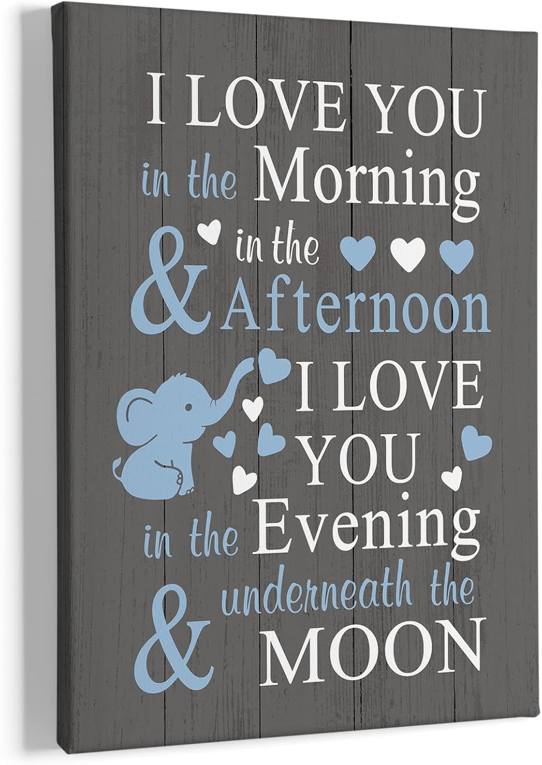 Framed Black Wall Art — 14" — Black