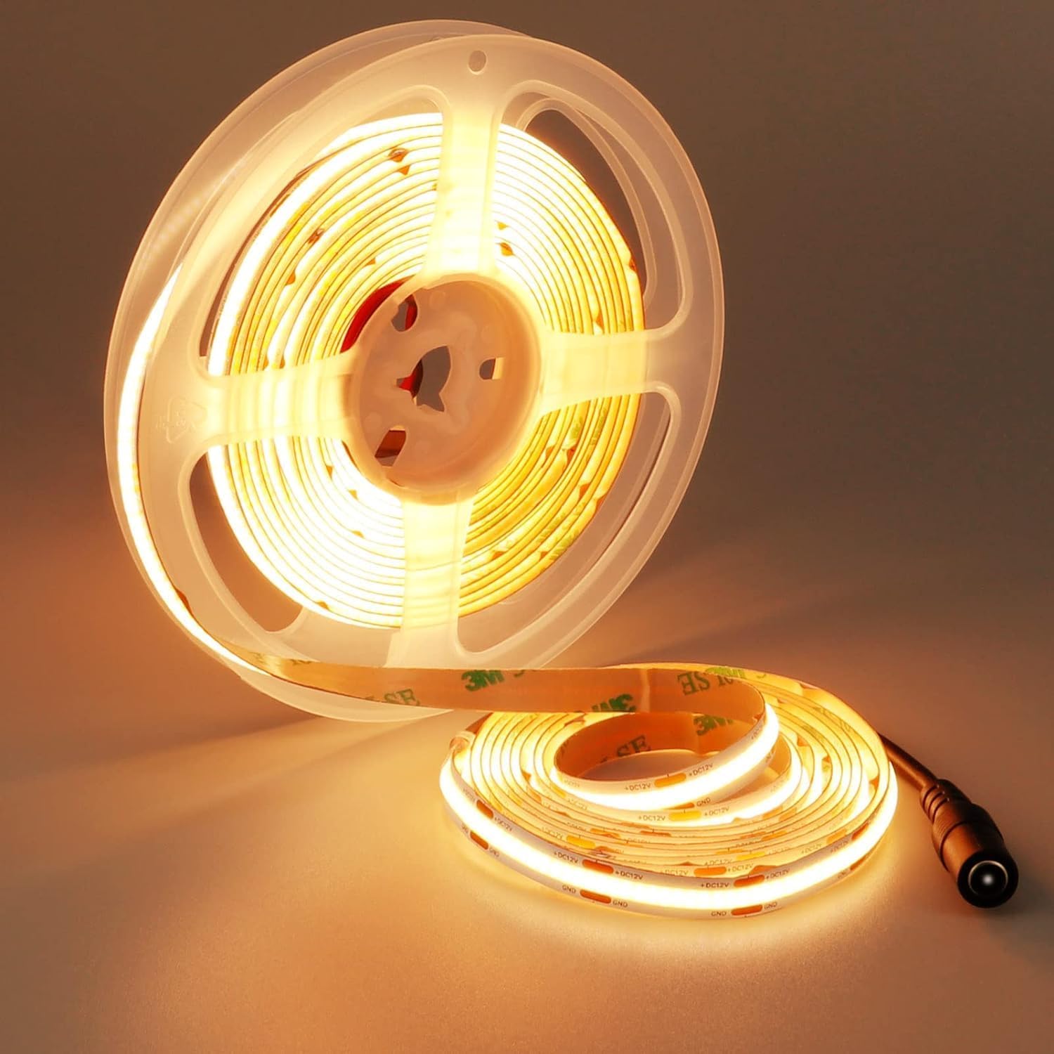 Beige LED Strip Lights — Warm White