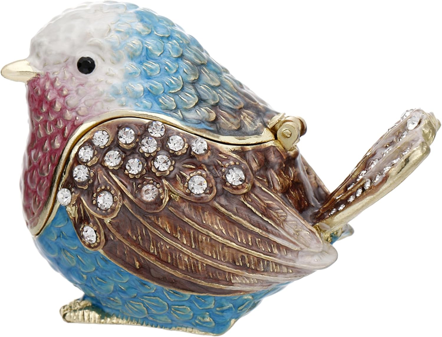 Blue Storage Basket — Robin Bird-Blue