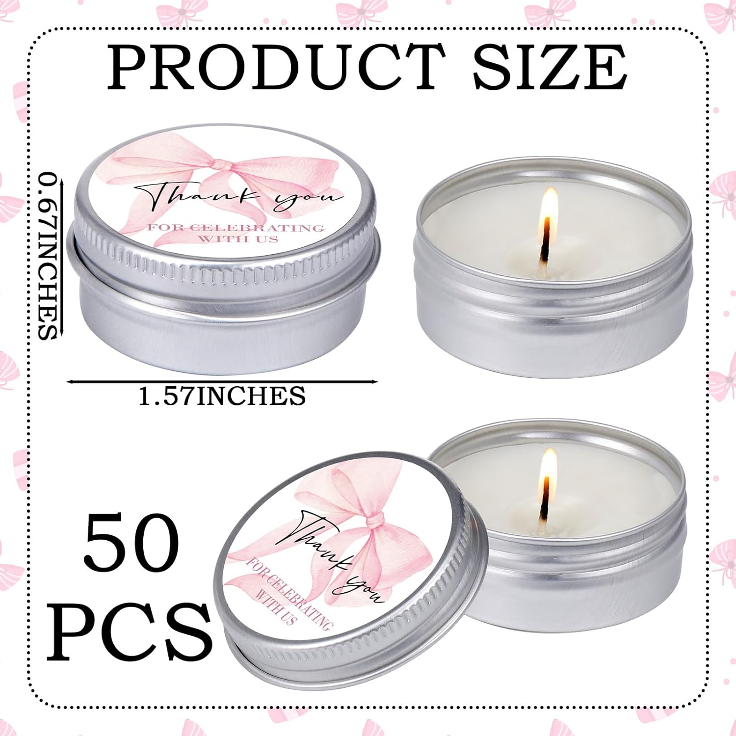 Metal Scented Candle - View 6