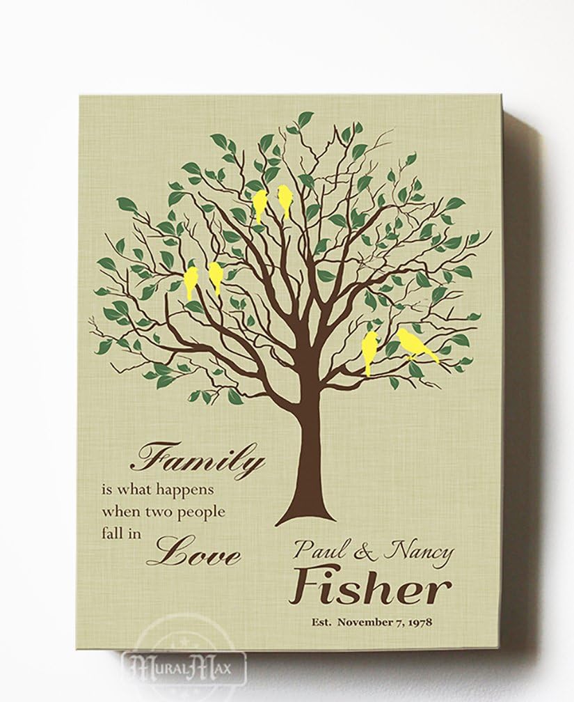 Personalized Beige Wall Decor — 14" — Sandstone