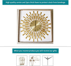 Battery Operated Luxe Black Wall Decor — 24" - View 7