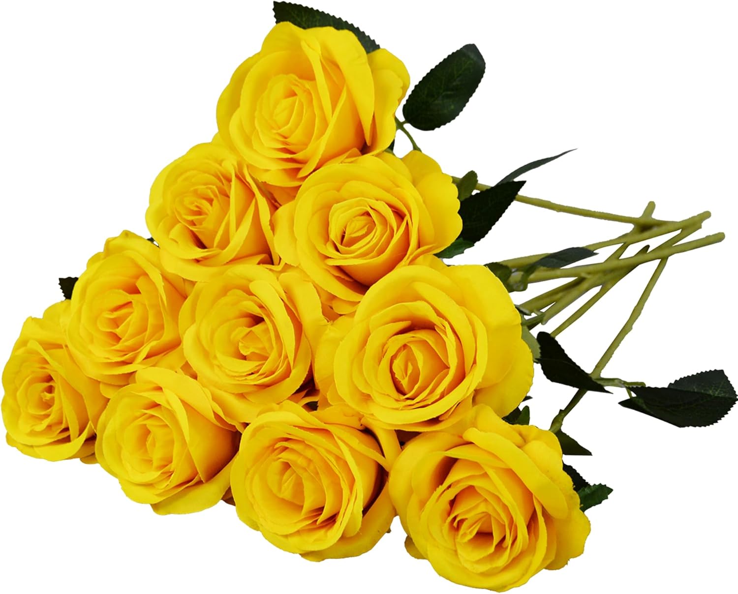 Black Artificial Plant — Yellow