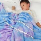 Blue Throw Pillow — 50" - View 4