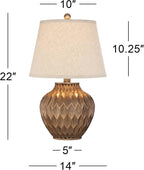 Modern Gold Table Lamp — 22" - View 4