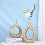 Boho Beige Decorative Vase — Set of 2 - View 7