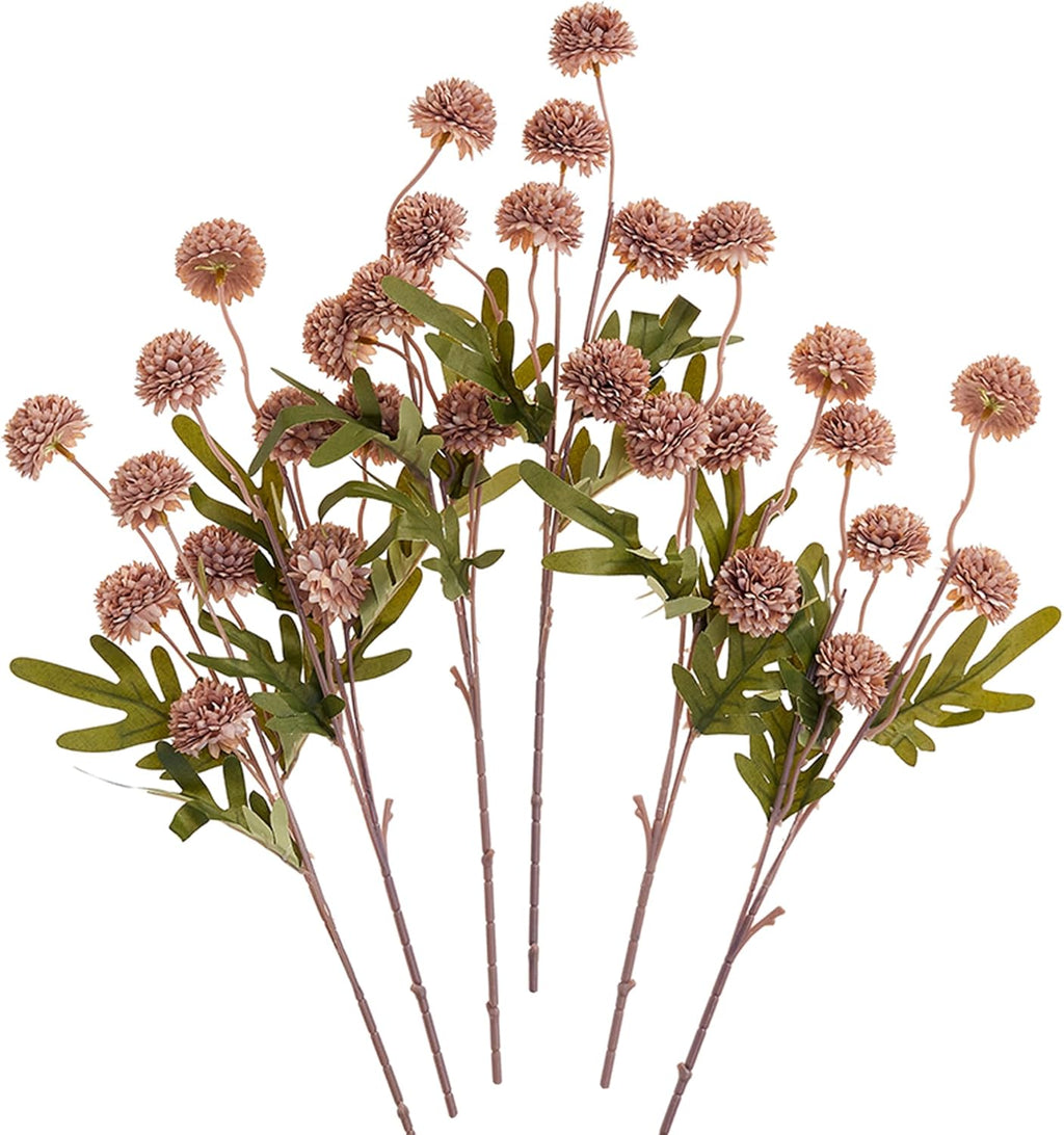 Beige Artificial Flowers — Grey