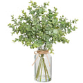 Farmhouse Glass Artificial Plant — 14"