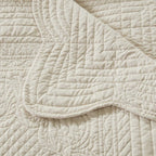 Luxe Beige Throw Pillow — 72" - View 4