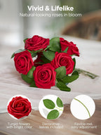 Beige Artificial Flowers - View 4