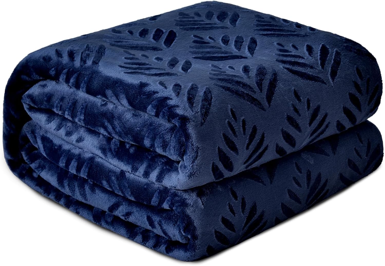 Black Throw Pillow — 50" — Navy Blue
