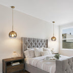 Luxe Gold Pendant Light — 1-Light - View 7