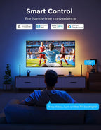 Smart Metal LED Strip Light — 32" - View 6