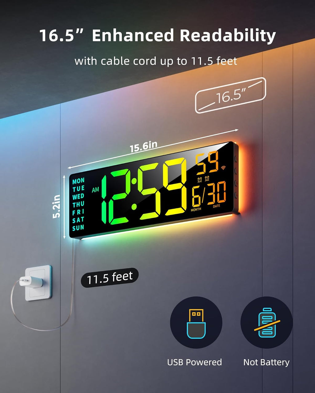 Smart Wall Clock - View 8
