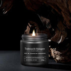 Soy Wax Black Scented Candle — 12x8 - View 6