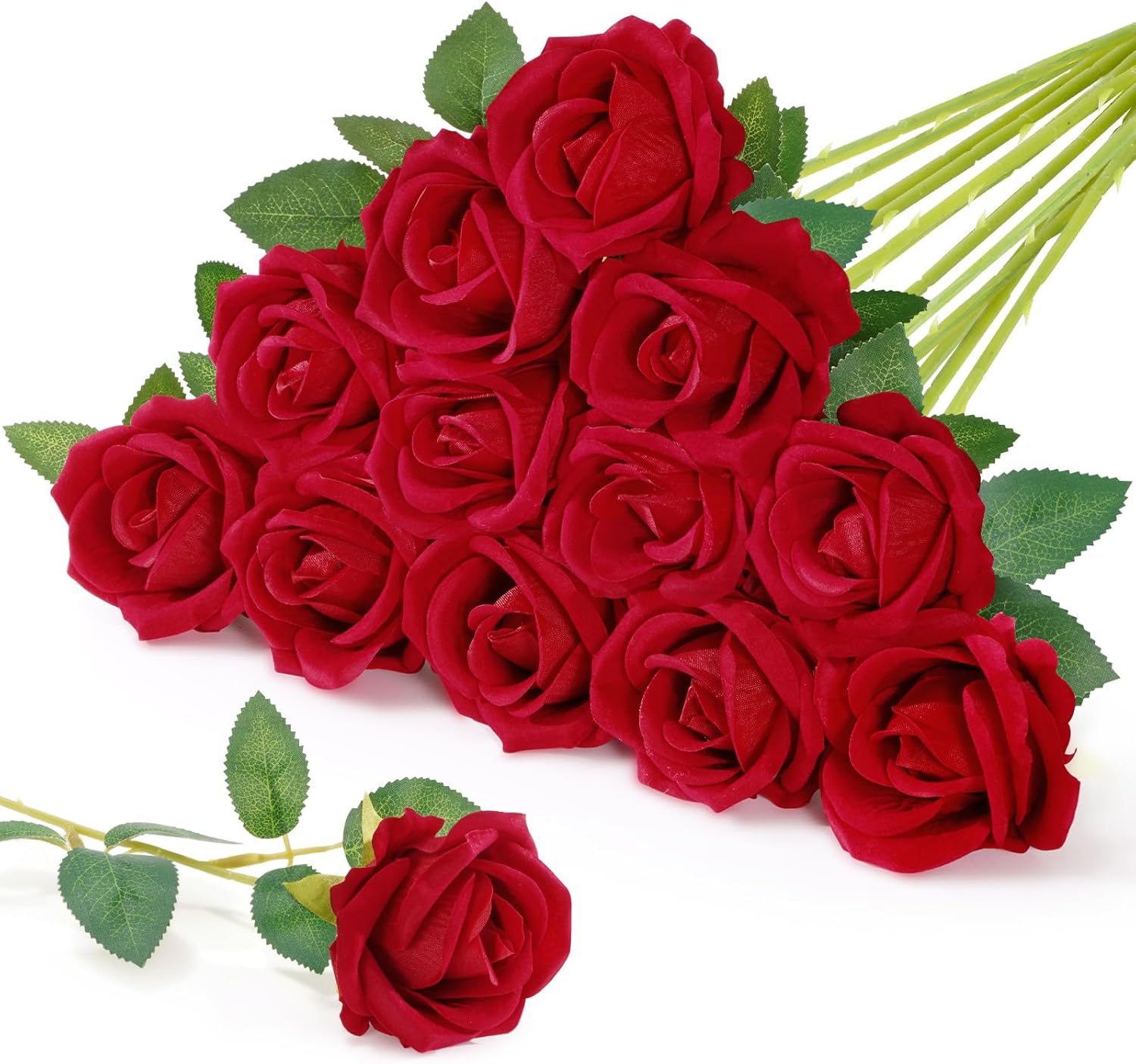 Red Artificial Plant — 12
