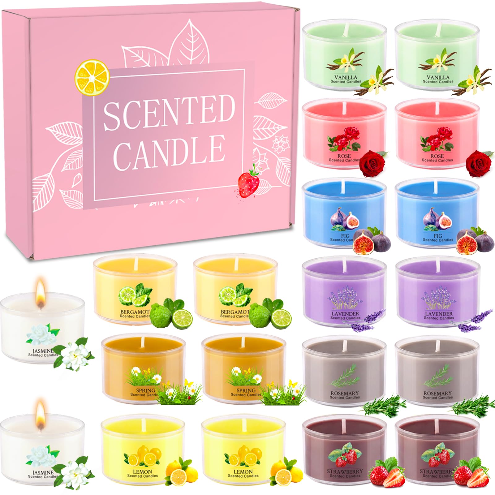 Soy Wax Wax Scented Candle