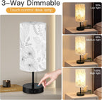 Dimmable Blue Bedside Lamp - View 2