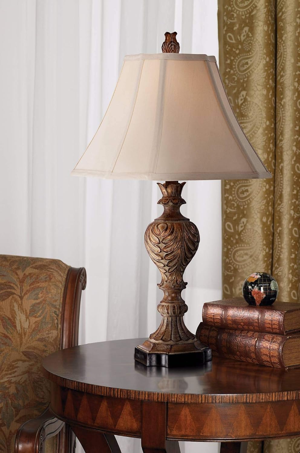 Brown Table Lamp — 25.5" - View 6