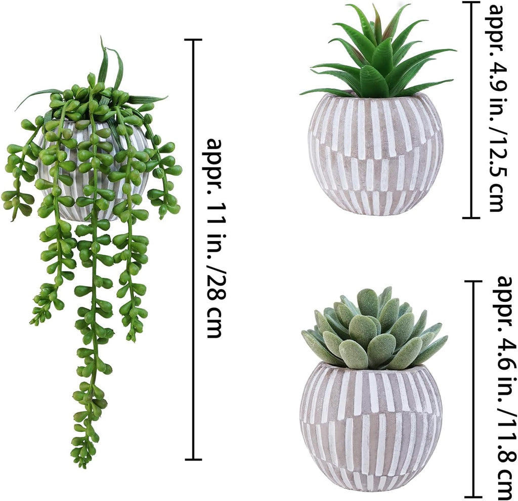 Modern Stone Artificial Plant - View 2