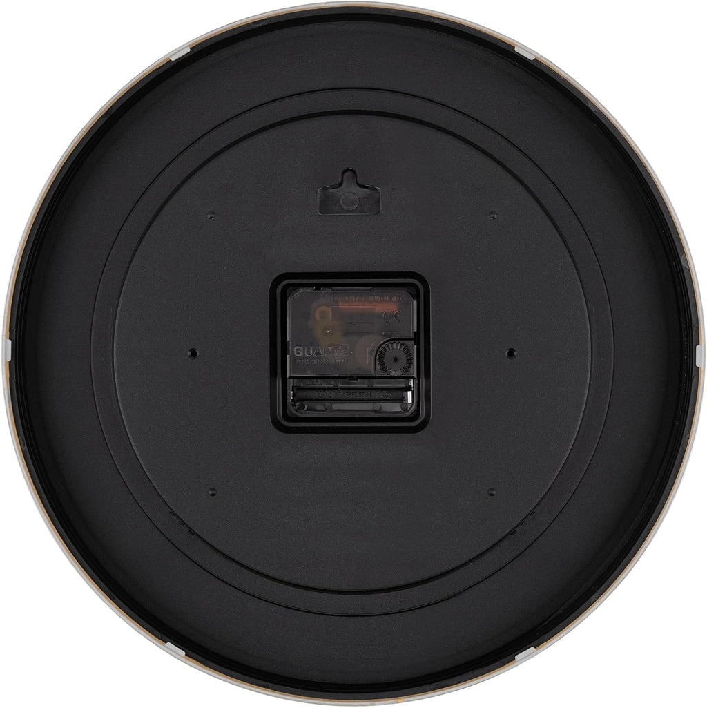 Battery Operated Yellow Wall Clock — 12" - View 9