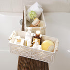 Boho Rattan Storage Basket — Set of 2 - View 6