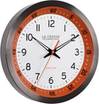 Mid-Century Black Wall Clock — 10" - View 6