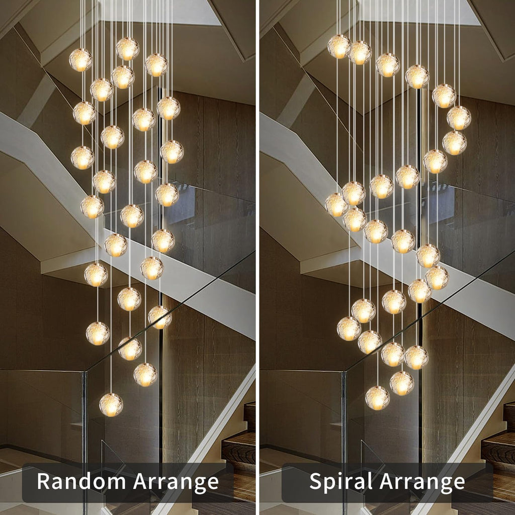 Luxe Metal Chandelier — 7" - View 3