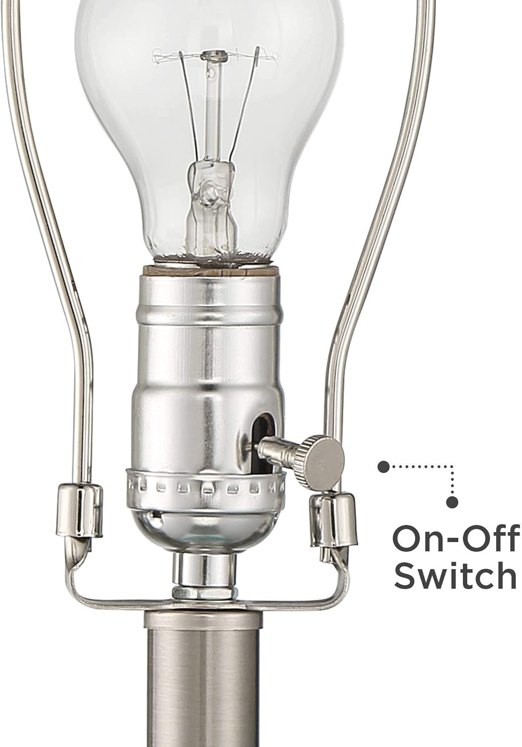 Modern Metal Table Lamp — 27.5" - View 8