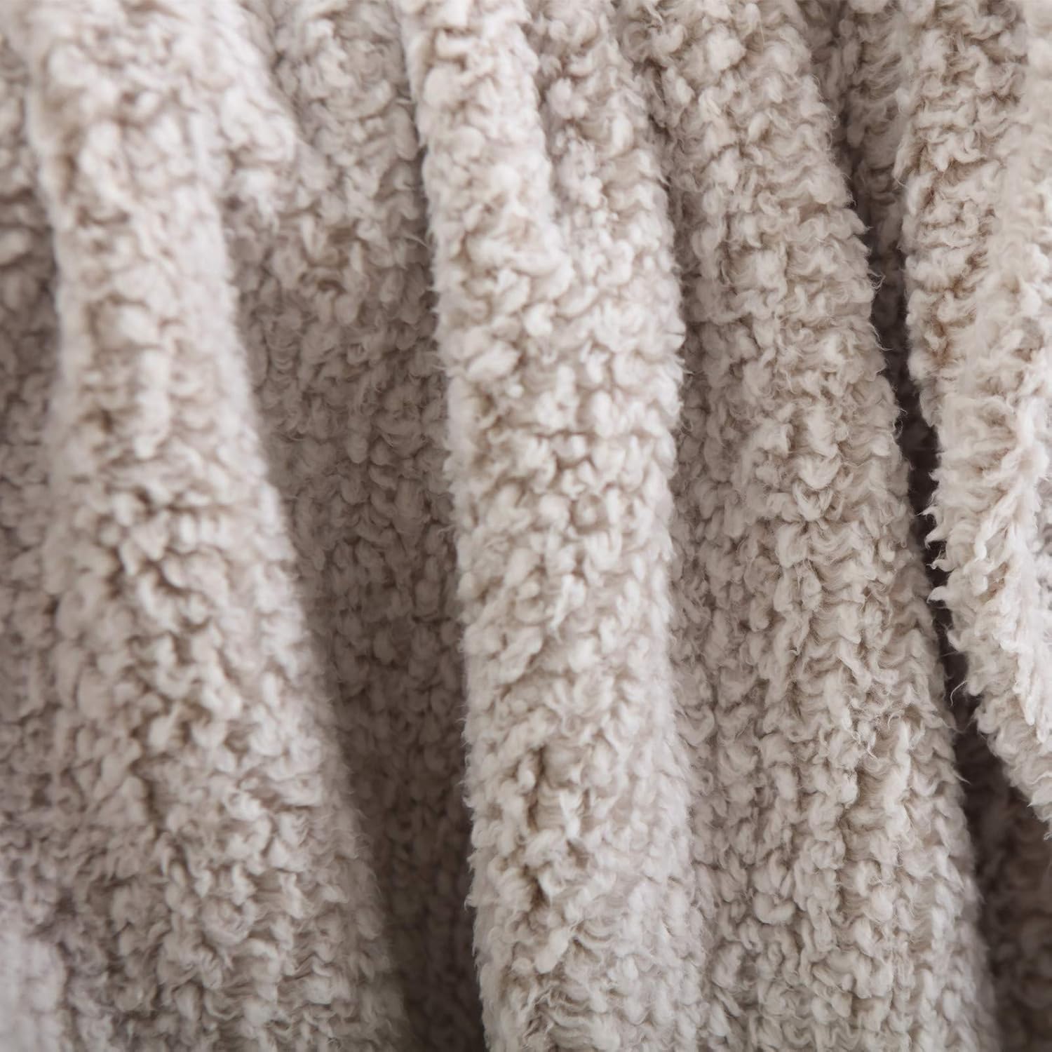 Boho Beige Throw Pillow — 50" - View 3