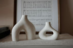 Modern Black Vase — Set of 2 - View 6