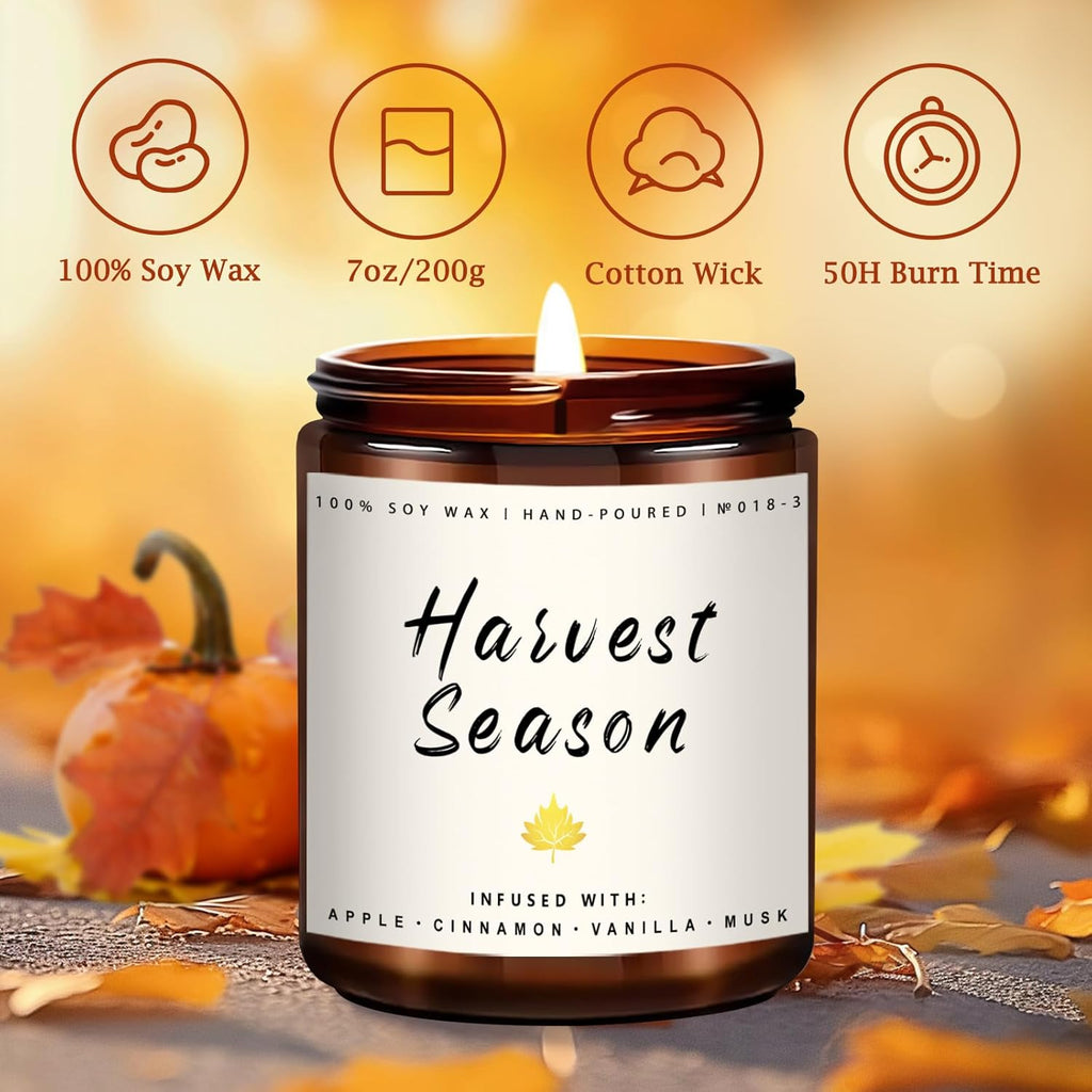 Soy Wax Scented Candle — Set of 4 - View 5
