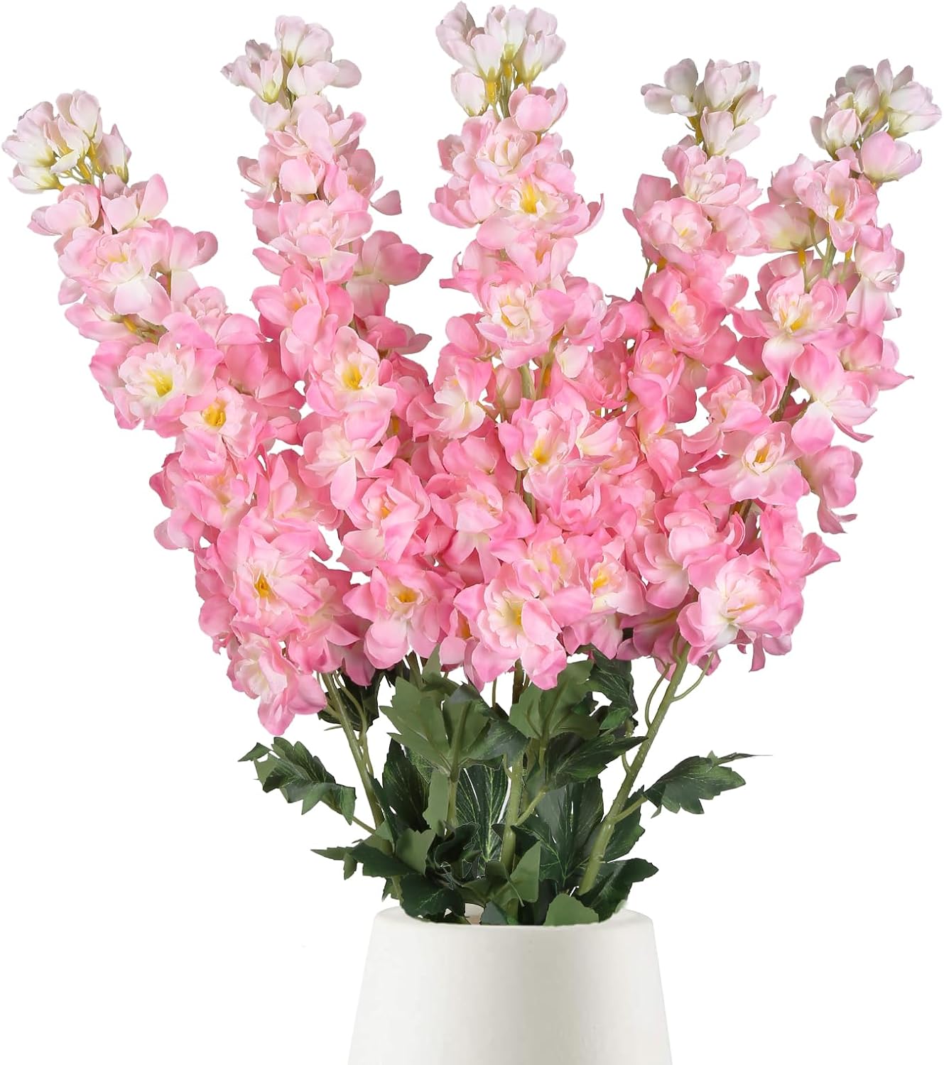 Blue Artificial Flowers — 39" — Pink