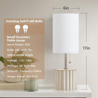 Adjustable Blue Nightstand Lamp — Set of 2 - View 5