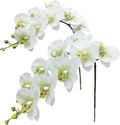 Green Artificial Flowers — 38" — Green White