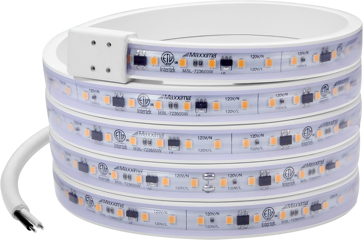 Metal LED Strip Light — 12" — 72 Inch