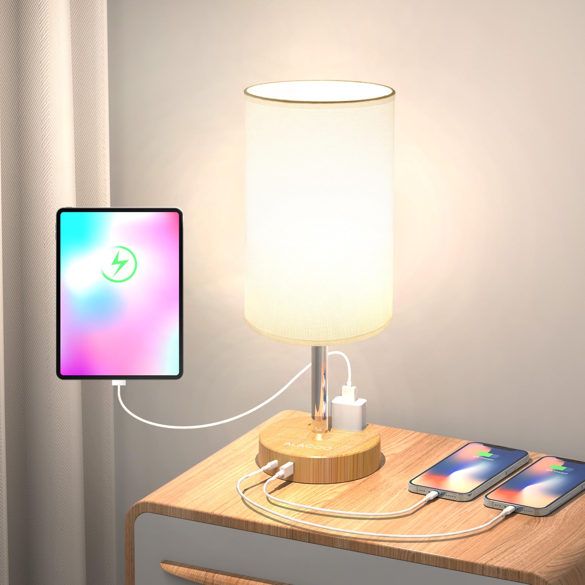 Dimmable Black Table Lamp