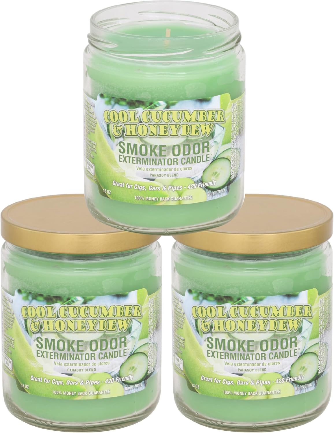 Wax Candle — 3 Pack