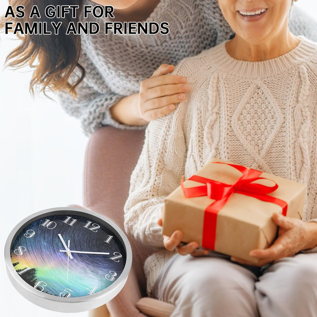 Battery Operated Modern Wall Clock — 12" - View 6