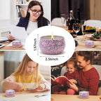 Scented Pink Candle - View 5