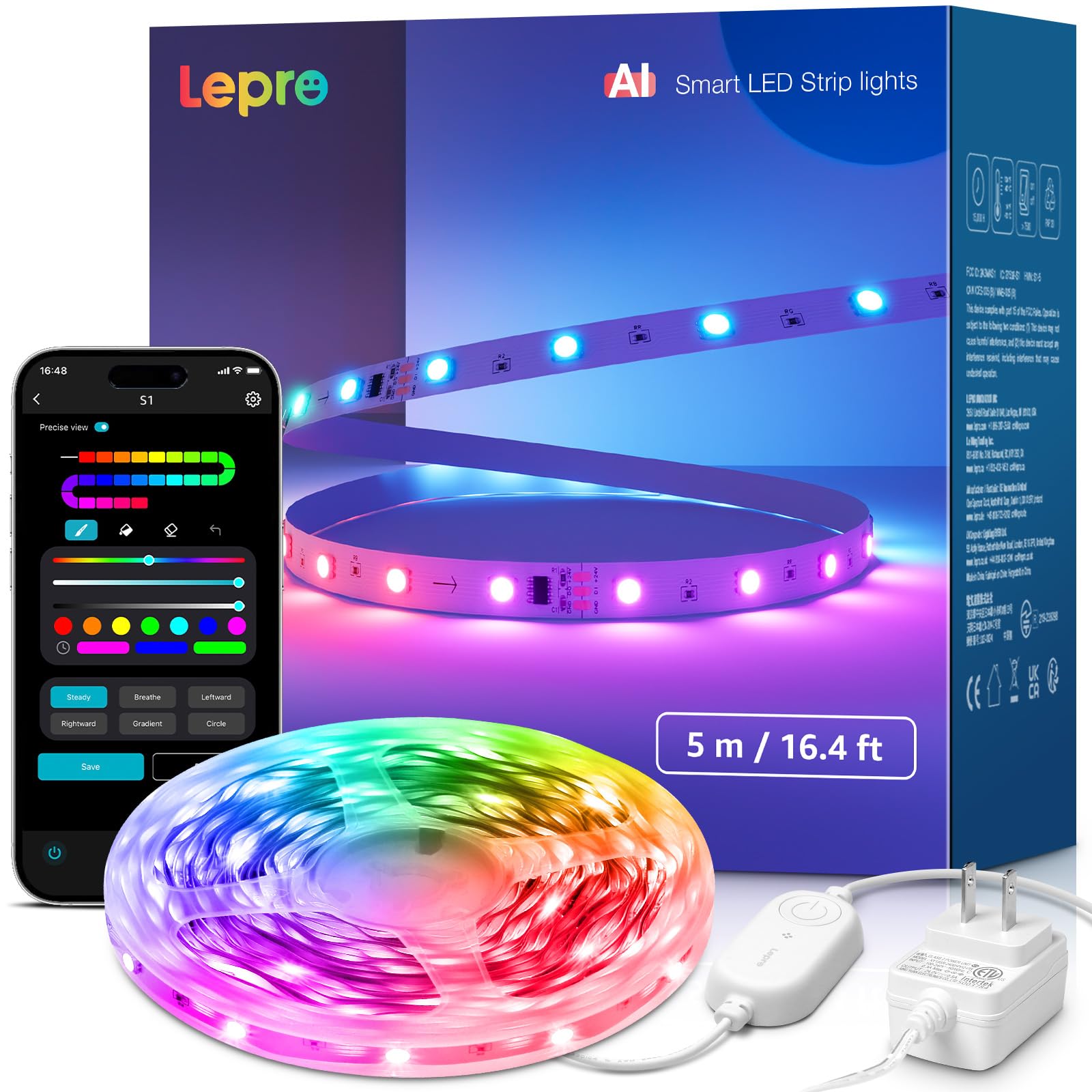 Smart Metal LED Strip Lights