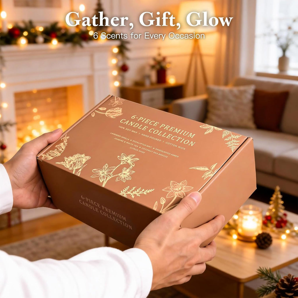 Scented Wood Soy Candle - View 7
