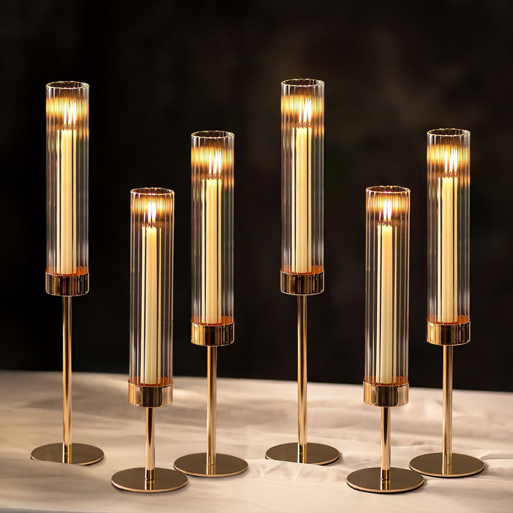 Gold Candle — Set of 6