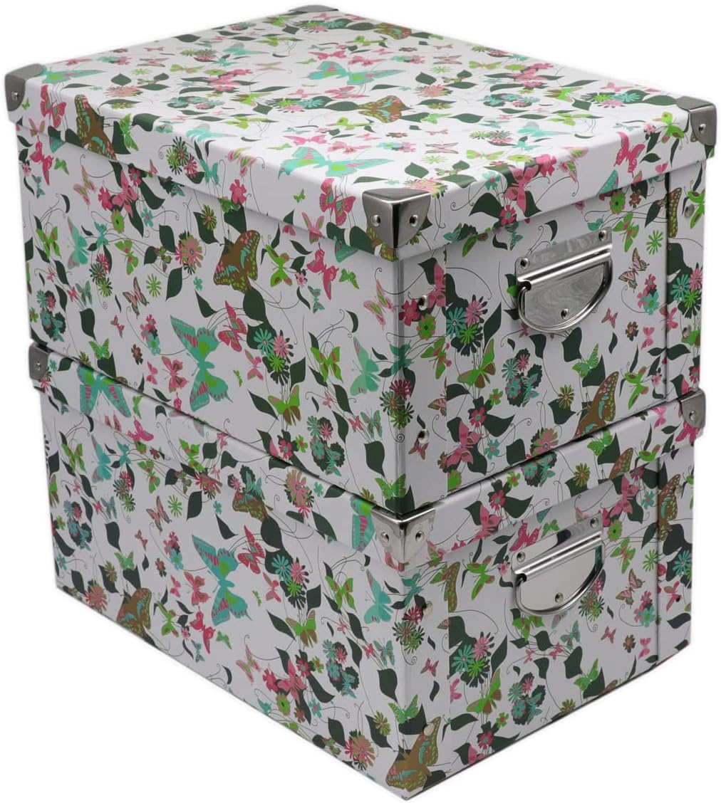 Black Storage Basket — 2Pcs-Butterfly Box