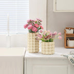 Boho Beige Flower Vase — Set of 2 - View 4